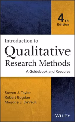 Introduction to Qualitative Research Methods, Robert Bogdan