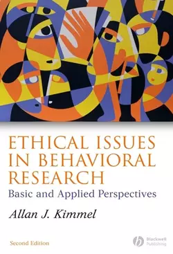 Ethical Issues in Behavioral Research 