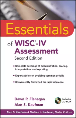 Essentials of WISC-IV Assessment, Alan Kaufman