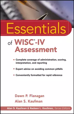 Essentials of WISC-IV Assessment, Alan Kaufman