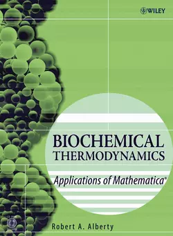 Biochemical Thermodynamics 