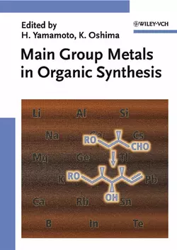 Main Group Metals in Organic Synthesis, Hisashi Yamamoto