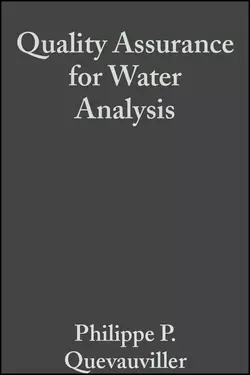 Quality Assurance for Water Analysis 