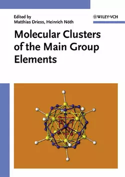 Molecular Clusters of the Main Group Elements, Heinrich Noth