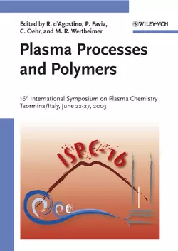 Plasma Processes and Polymers, Riccardo dAgostino