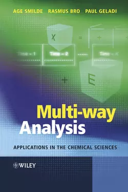 Multi-way Analysis, Paul Geladi