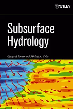 Subsurface Hydrology, George Pinder