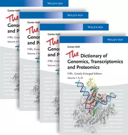 The Dictionary of Genomics, Transcriptomics and Proteomics, Guenter Kahl