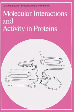 Molecular Interactions and Activity in Proteins CIBA Foundation Symposium