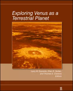 Exploring Venus as a Terrestrial Planet Larry Esposito и Thomas Cravens