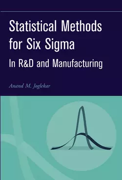 Statistical Methods for Six Sigma, Anand Joglekar