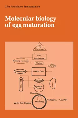 Molecular Biology of Egg Maturation, CIBA Foundation Symposium