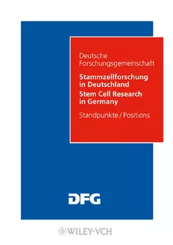 Stammzellforschung in Deutschland. Möglichkeiten und Perspektiven, Senatskommission für Grundsatzfragen der Genforschung