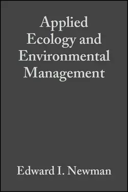 Applied Ecology and Environmental Management Edward Newman