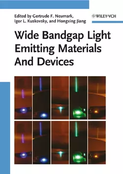 Wide Bandgap Light Emitting Materials And Devices, Hongxing Jiang