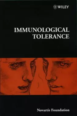 Immunological Tolerance Gregory Bock и Jamie Goode