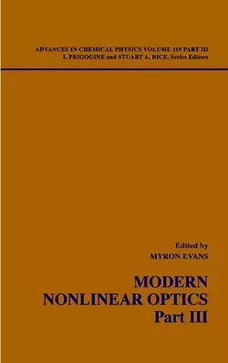 Modern Nonlinear Optics  Part 3 Ilya Prigogine и Stuart A. Rice