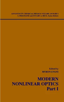 Modern Nonlinear Optics  Part 1 Ilya Prigogine и Stuart A. Rice