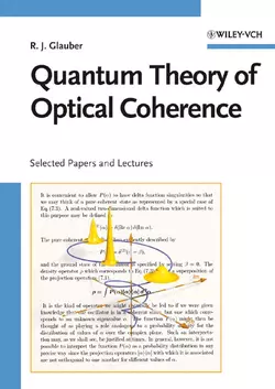 Quantum Theory of Optical Coherence, Roy Glauber