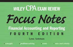 Wiley CPA Examination Review Focus Notes, Less Antman