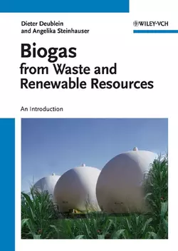 Biogas from Waste and Renewable Resources Dieter Deublein и Angelika Steinhauser