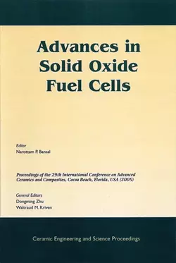 Advances in Solid Oxide Fuel Cells Dongming Zhu и Waltraud Kriven