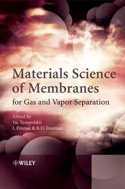 Materials Science of Membranes for Gas and Vapor Separation Benny Freeman и Yuri Yampolskii