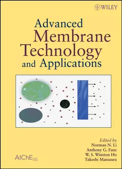 Advanced Membrane Technology and Applications Takeshi Matsuura и Norman Li