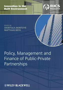 Policy, Management and Finance of Public-Private Partnerships, Matthias Beck