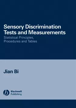 Sensory Discrimination Tests and Measurements, Jian Bi