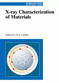 X-ray Characterization of Materials Eric Lifshin