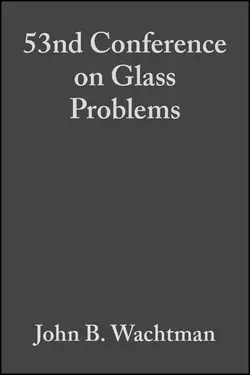 53nd Conference on Glass Problems John Wachtman