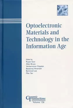 Optoelectronic Materials and Technology in the Information Age, Ruyan Guo