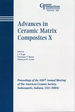 Advances in Ceramic Matrix Composites X, Waltraud Kriven