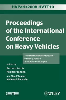 Proceedings of the International Conference on Heavy Vehicles, HVTT10, Alan OConnor