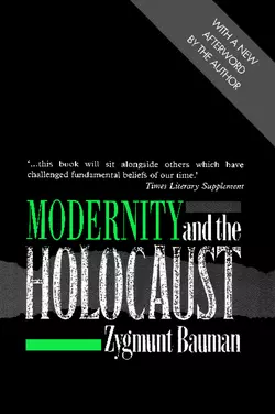 Modernity and the Holocaust, Zygmunt Bauman