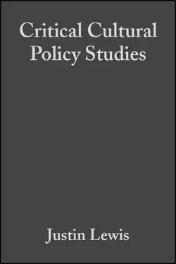 Critical Cultural Policy Studies, Toby Miller