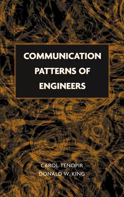 Communication Patterns of Engineers, Carol Tenopir