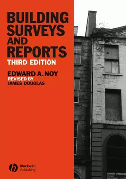 Building Surveys and Reports James Douglas и Edward Noy