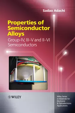 Properties of Semiconductor Alloys, Sadao Adachi