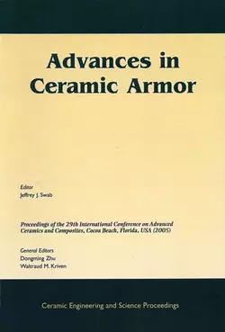 Advances in Ceramic Armor Dongming Zhu и Waltraud Kriven