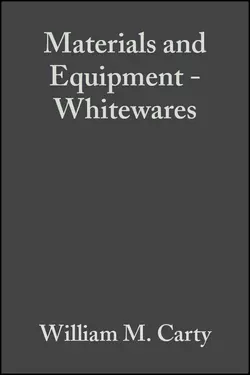 Materials and Equipment - Whitewares, William Carty