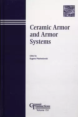 Ceramic Armor and Armor Systems, Eugene Medvedovsk