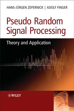 Pseudo Random Signal Processing, Hans-Jurgen Zepernick