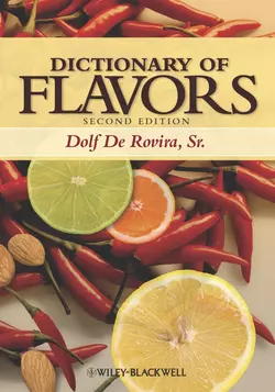 Dictionary of Flavors Dolf De Rovira