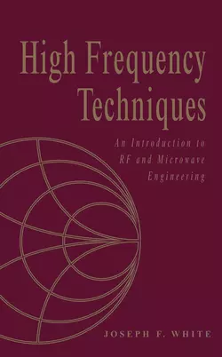 High Frequency Techniques Joseph White