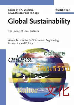 Global Sustainability Horst Kopp и Edward Schroeder