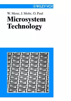 Microsystem Technology, Wolfgang Menz