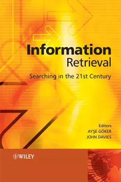 Information Retrieval, John Davies