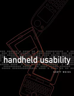 Handheld Usability, Scott Weiss